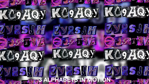 SCRAP BOOK MOTION FONT Tiny Tapes