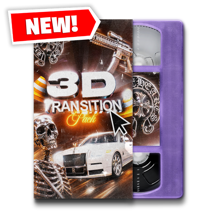 3D TRANSITIONS editing pack cover