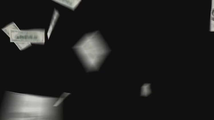 Money tornado 3D overlay