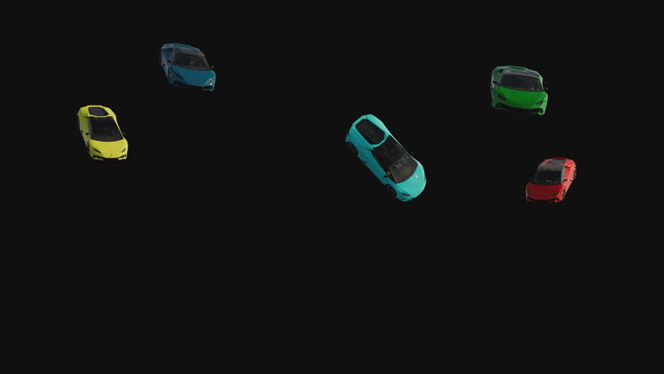 Flying cars 3D overlay