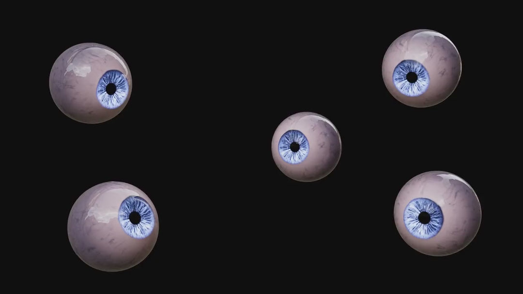 Floating eyes 3D overlay