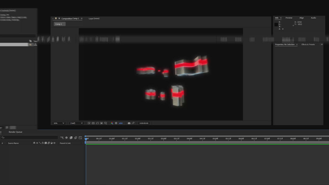 3D Title Cards
