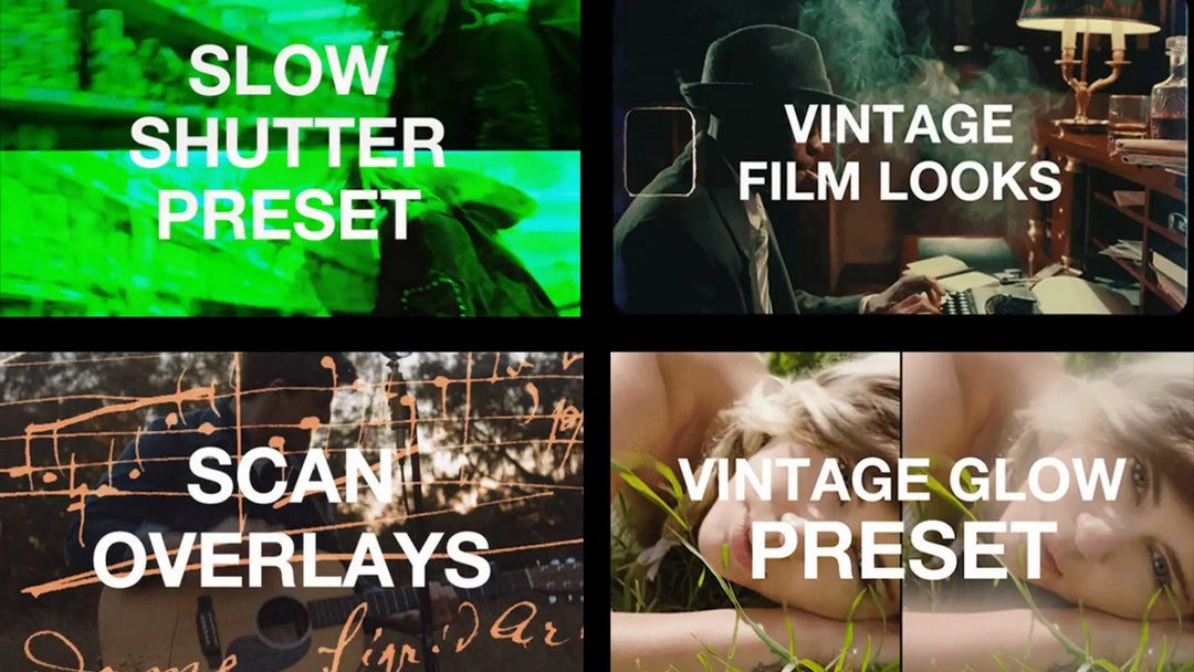 THE ULTIMATE FILM LOOK BUNDLE TINY TAPES